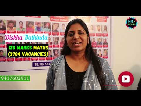 Shining Stars of NGx Bathinda #6 - Punjab Teaching Recruitment Topper Review